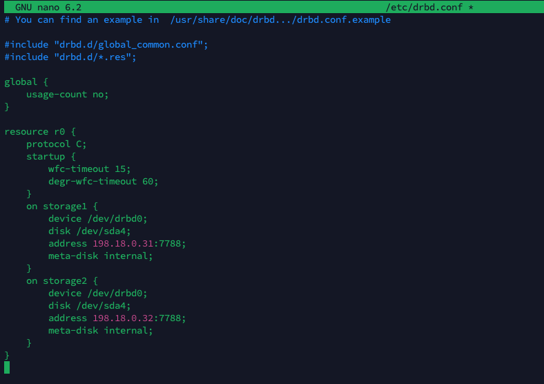 DRBD (Distributed Replicated Block Device) Sena Perdiana